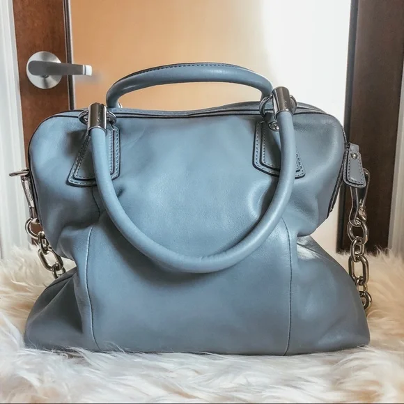 Coach Leather Chain Purse - Picture 2 of 5